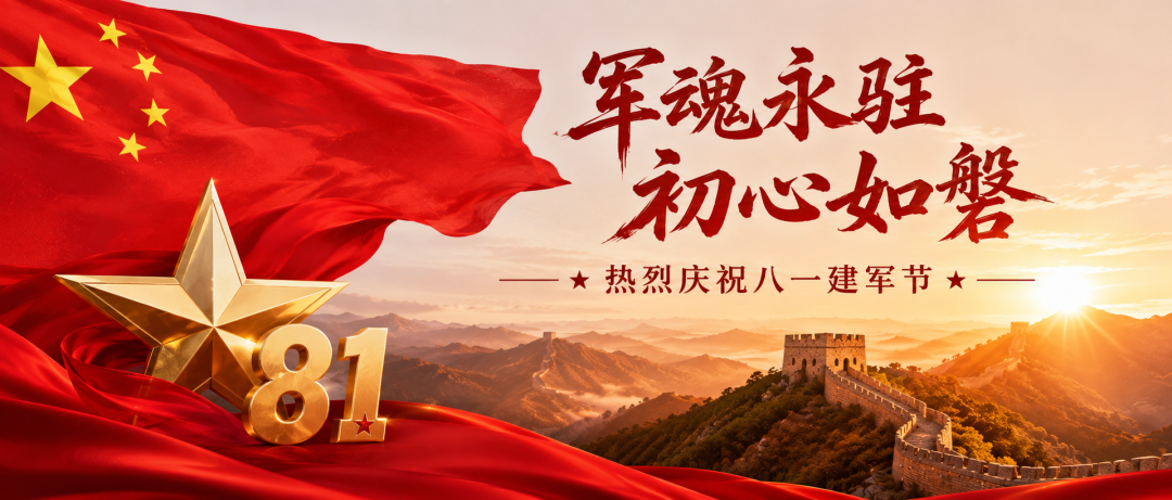 军魂永驻 初心如磐 | 热烈庆祝八一建军节